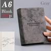 640Pages Leather Blank Line Notebook Sketchbook A5 B5 Journal Daily Book Business Office Work Notepad Stationery For School