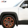 JeCar ABS 1,4 ступица колеса, украшение для шин, накладка, наклейки, рамка для Jeep Renegade 2016-2018, экстерьер автомобиля
