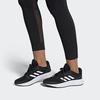 adidas Galaxy 5 Черно-белые женские кроссовки Core-Black Cloud-White FW6125