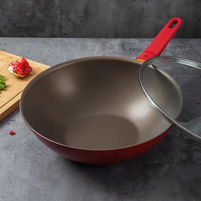 Zwilling СЕЙЧАС 30 см Набор воков с антипригарным покрытием 'Гранат'