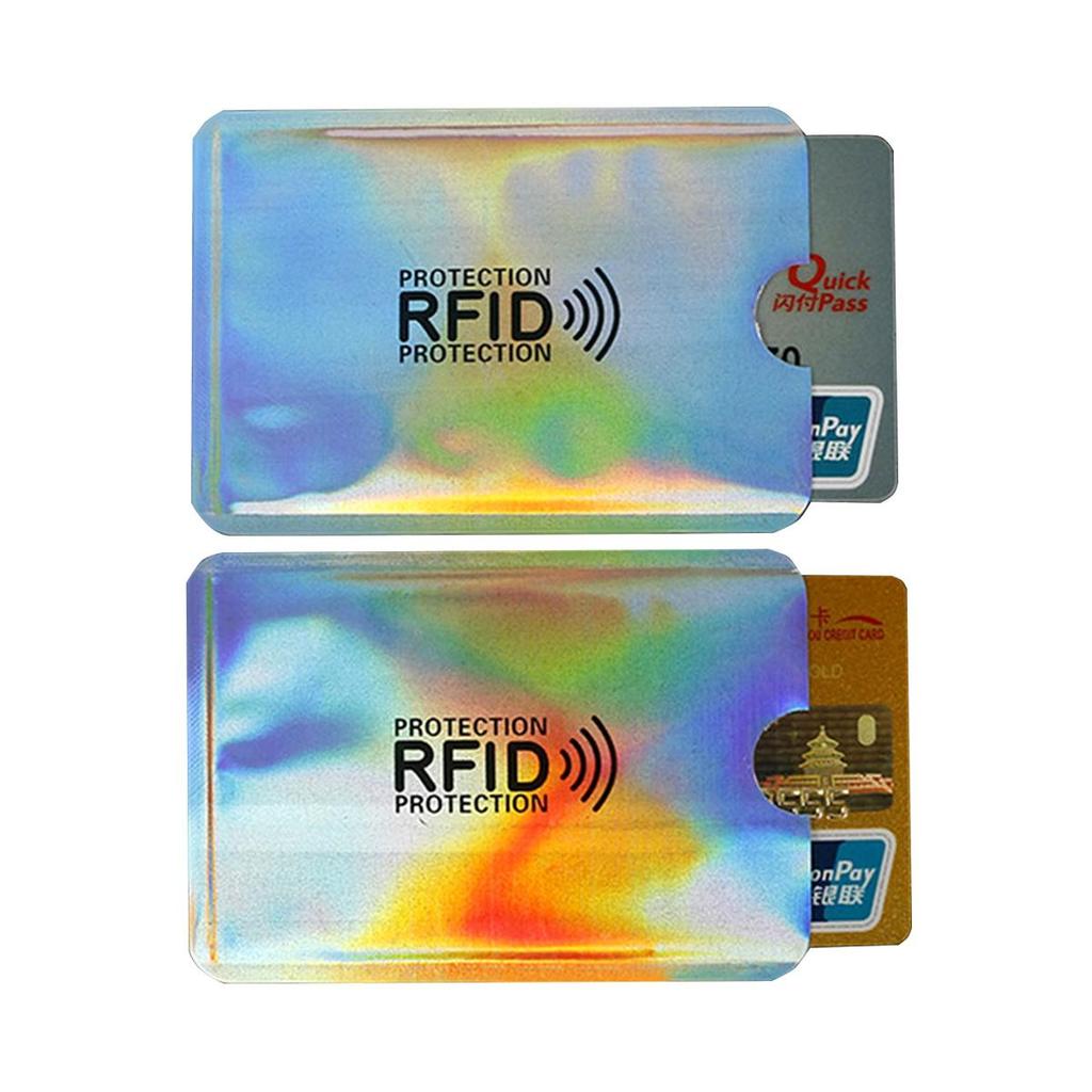 Анти-Rfid кошелек держатель банковской карты Id защитный чехол для банковской карты 6 см * 9,3 см металлический держатель кредитной карты