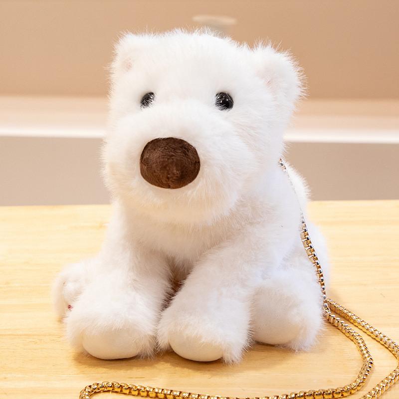 Очаровательный плюшевый рюкзак-игрушка в виде собаки для детей, изготовленный из высококачественного мягкого ПП хлопка