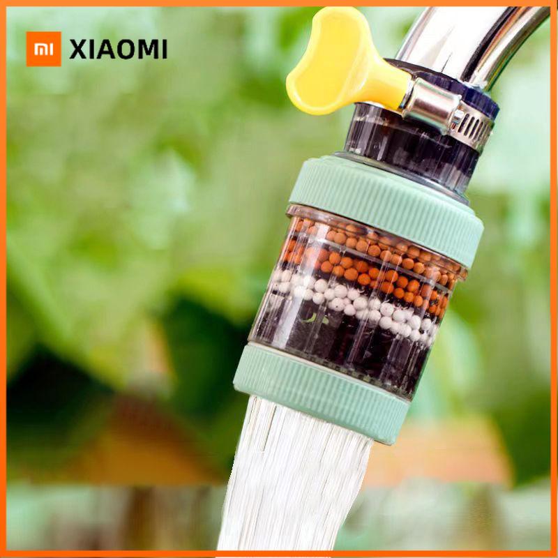Xiaomi Фильтр для крана Кухонный бытовой инструмент для очистки воды Шестислойный брызгозащищенный Универсальный удлинитель для душа Фильтр