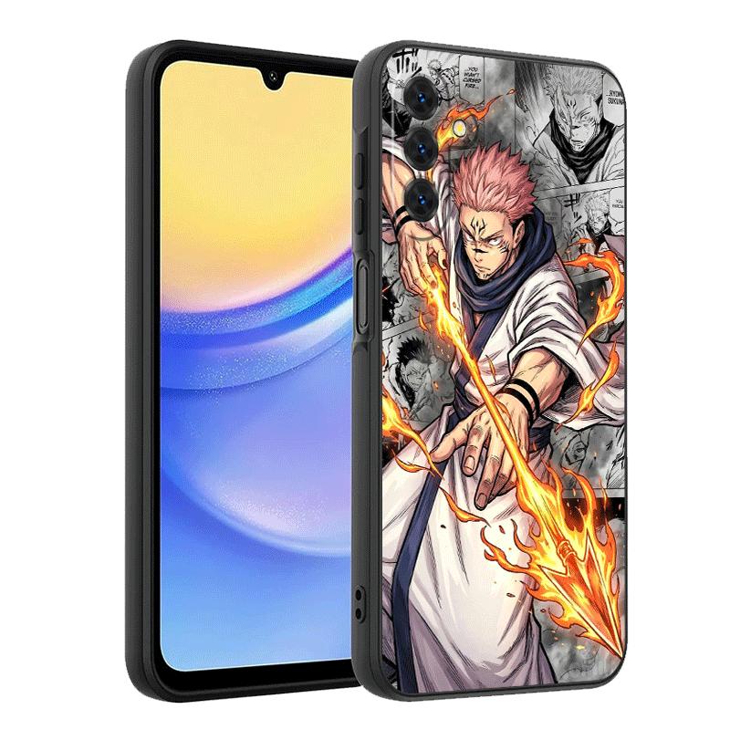 Anime Ryomen Sukuna JUJUSU Soft Phone Case for Samsung A17 A37 A57 A16 A26 A36 A56 A15 A25 A35 A55 A14 A24 A34 A54 A13 A23 A33 A