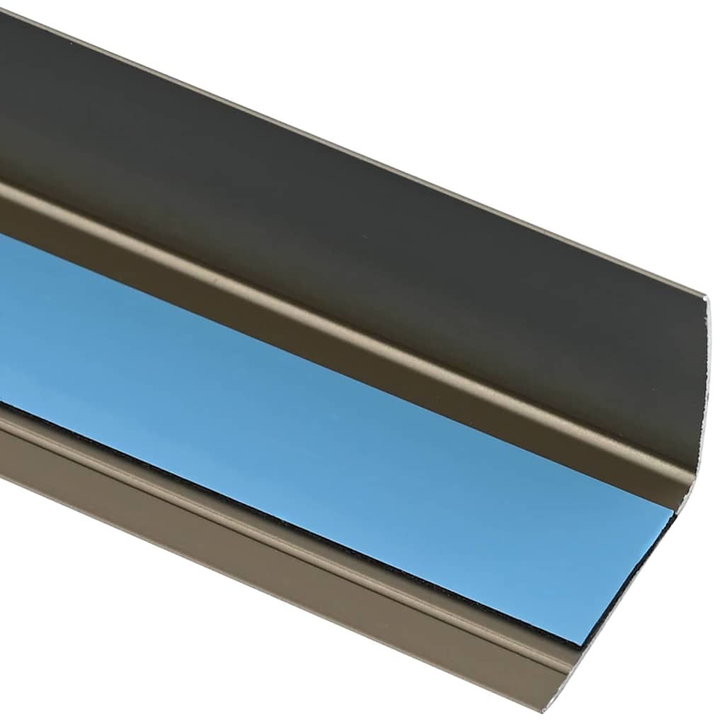 Stair Nosing Profiles 30 pcs Champagne 67 x 3 x 2 cm Aluminum