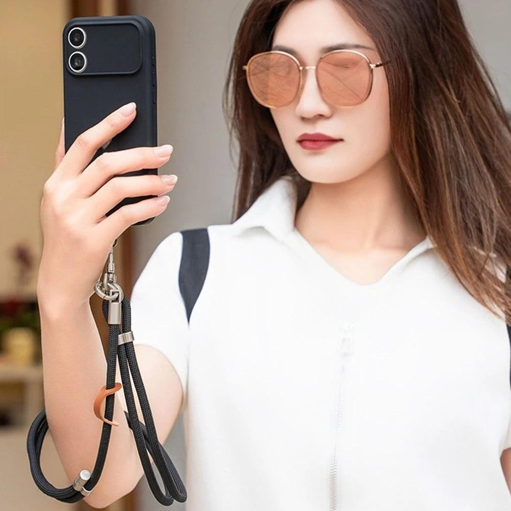 Durable Phone Lanyard Thickened Strap Anti-Lost Hanging Chain Phone Cross-Body Straps Travel
