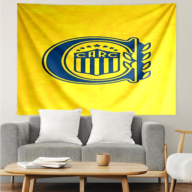 Rosario Central Crest Tapestry Accessories Playroom Tapestry, for Bedroom,Livingroom, dormitory Room Wall Decor Fan Birthday Gifts