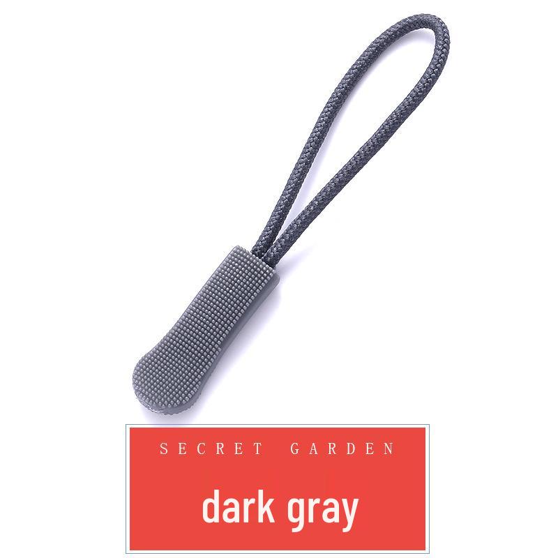 Литой ПВХ пуллер для молнии со съемным нескользящим шнурком-подвеской