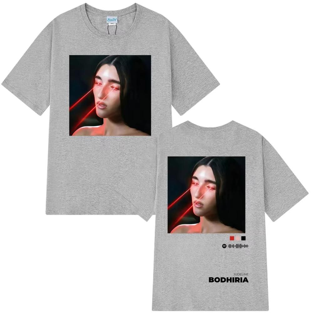 Singer Judeline Album Tour 2026 Print Tshirt Men Women Harajuku Tshirts Summer Casual pure Cotton Hiphop Tshirts Fan Gifts