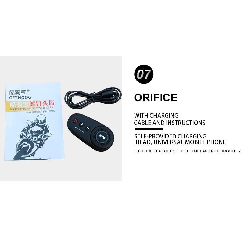 Bluetooth Motorcycle Helmets Full Face Helmet Flip Up Double Lens Anti-Fog Design Moto Helmet For Motorcyclist