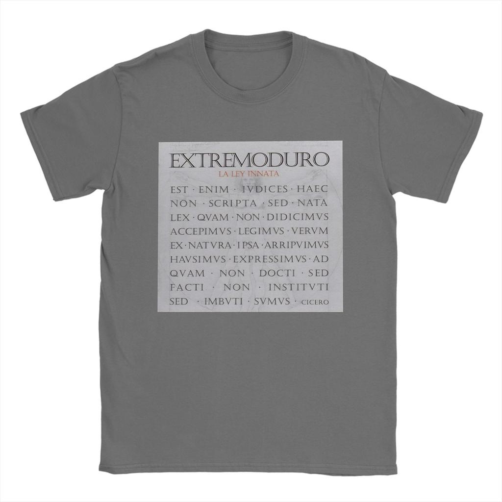 Extremoduro La Ley Innata Album T Shirt Unisex Cotton Funny TShirts Round Neck Tees Short Sleeve Clothes Printed