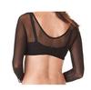 NEW Plus Size Seamless Arm Shaper Short Cropped Navel Mesh Cardigan Hot