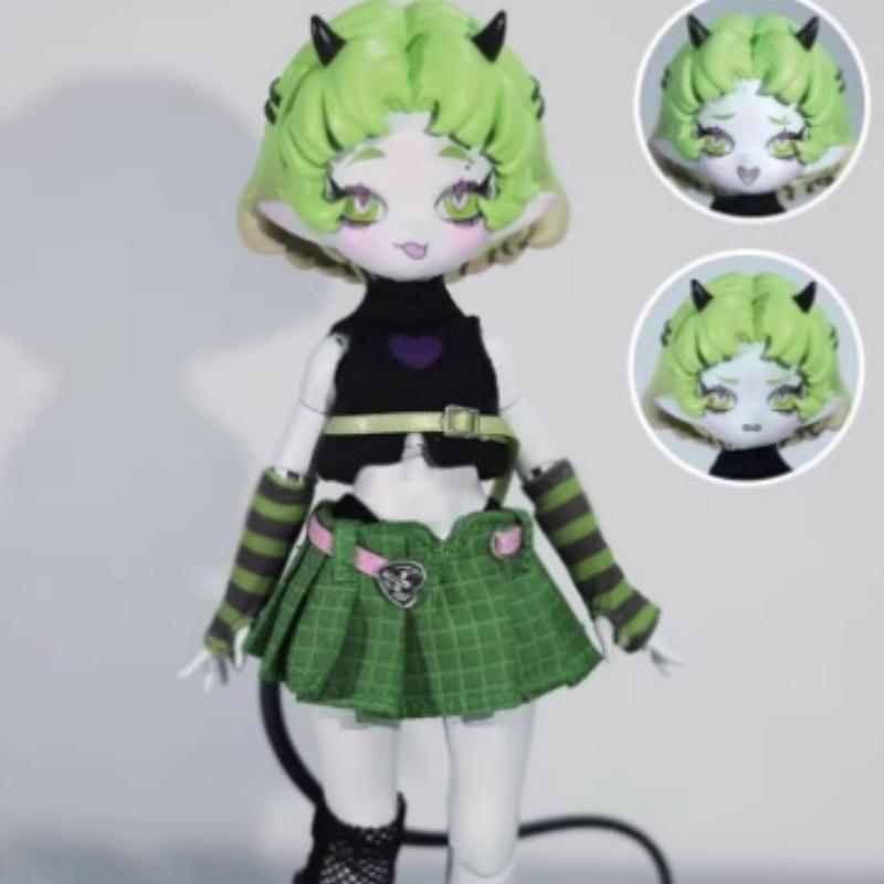 В наличии Настоящие Рожки Дьявола для кукол BJD 1/8 Подвижная кукла Украшение-сюрприз Фигурка куклы Милая фигурка Подарок на день рождения Украшение