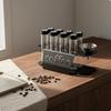 Coffee Bean Display Rack Airtight Espresso Tube Borosilicate Glass for Cafe