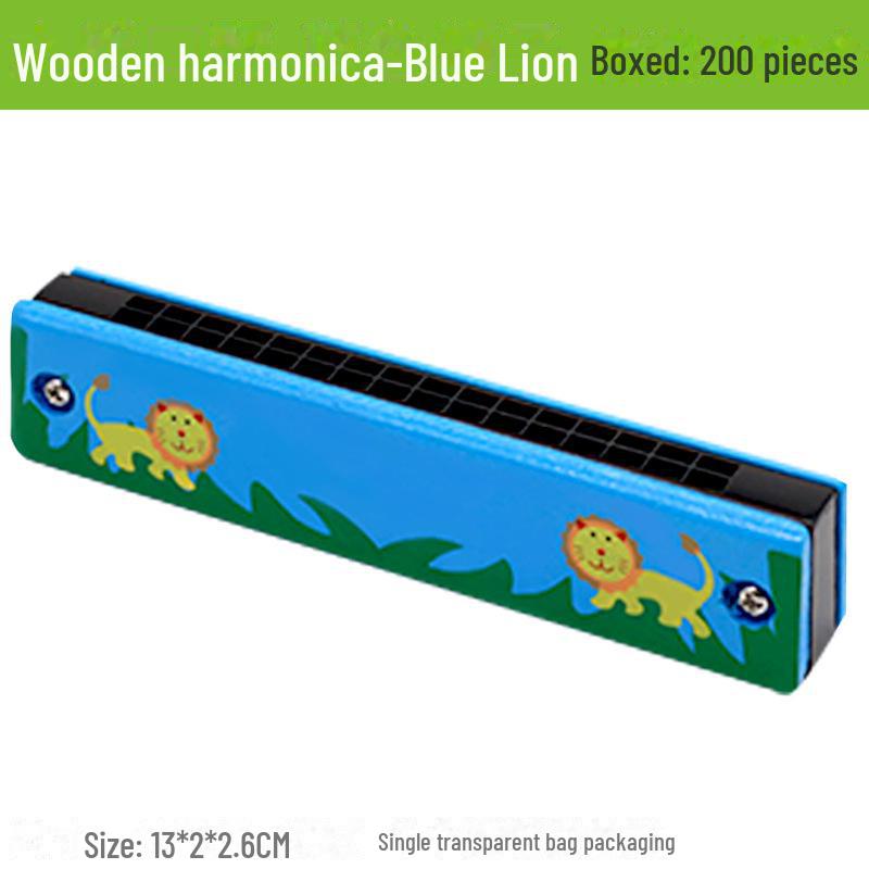 Высококачественная деревянная литая губная гармошка - идеальный музыкальный подарок для детей детского сада и учеников начальной школы