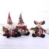 Santa Claus Snowman Ornament Festival Party Xmas Table Decor Doll Christmas Decoration