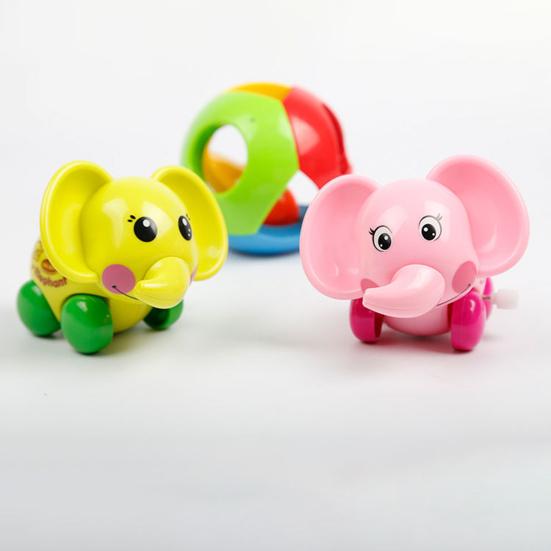 Заводная игрушка, батарейки не нужны, обучающая заводная игрушка, в форме слона, детская заводная игрушка для детей-подростков