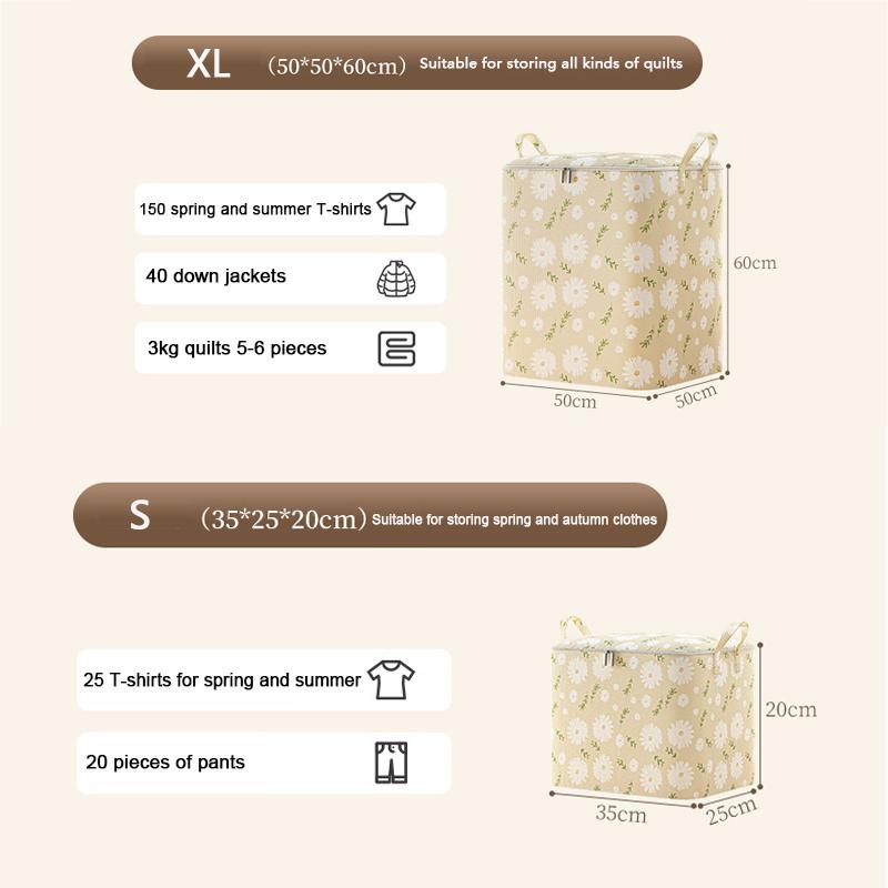 Сумка для хранения одеяла, большая подкровать, пылезащитный органайзер на молнии, гардеробные коробки, ведро, сумка для хранения одежды