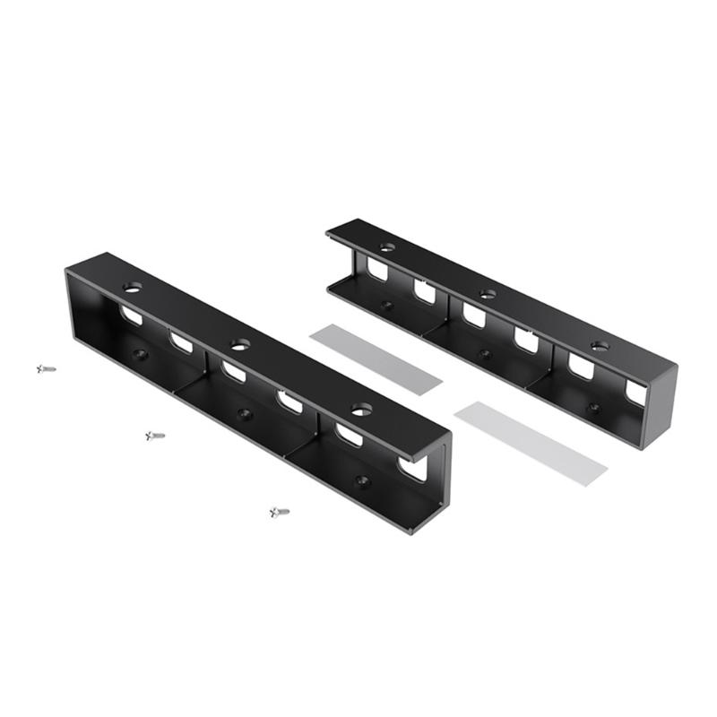 Heavy Duty Metal Computer Stand For Laptop Studio Vertical Under Table Installation With AntiScratch Protections