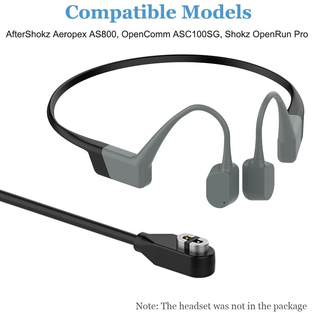 2 шт. Магнитных зарядных кабелей для Aftershokz Aeropex AS800 / OpenComm ASC100SG