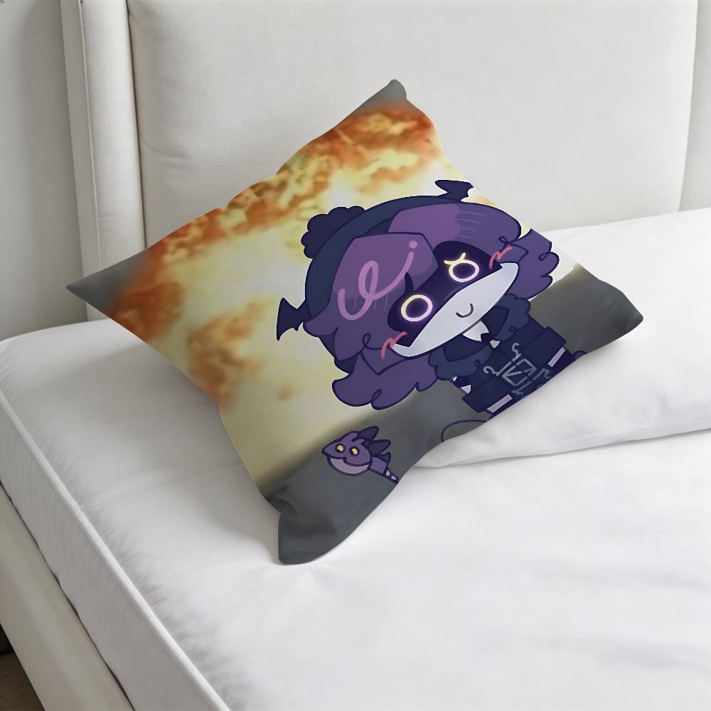 MMurder Drones UZI Cool Decorative Square Pillow Cover Modern Cushion Case for Living Room Bedroom