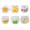 6Pcs BoysCotton Diaper Nappies Pants Reusable Washable Baby Diapers