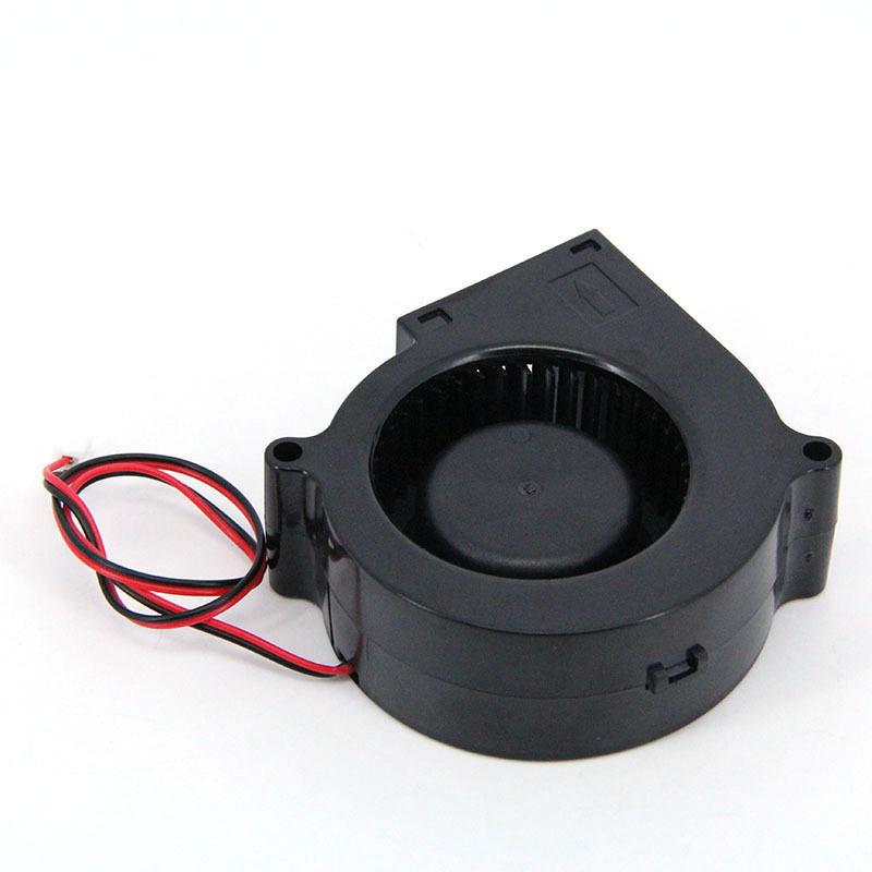 2Pin 4cm 5cm 6cm 7cm DC 5V 12V 24V 4020 5015 5020 6015 7530 Blower Turbo Cooling Fan Brushless for 3D Printer Cooler h