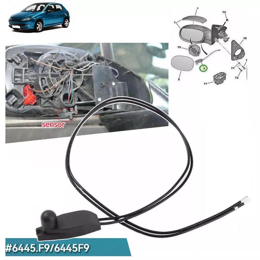 1pc for Peugeot Citroen Fiat Outside Air Temperature Ambient Sensor 6445.F9 Car Outside Outdoor Transit Air Temperature Sensor Coolant Temperature 4