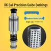 Replacement Disc Mill Mold Accessories - Cross Roller Rolling Rubber Sleeve & Outer Guide Post Bushing Set