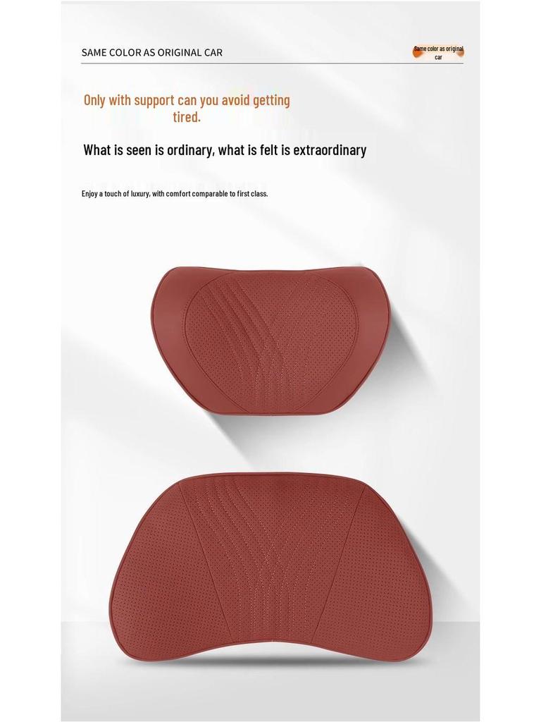 BMW Headrest & Lumbar Support: 5 & 7 Series Neck Pillow and Waist Pad