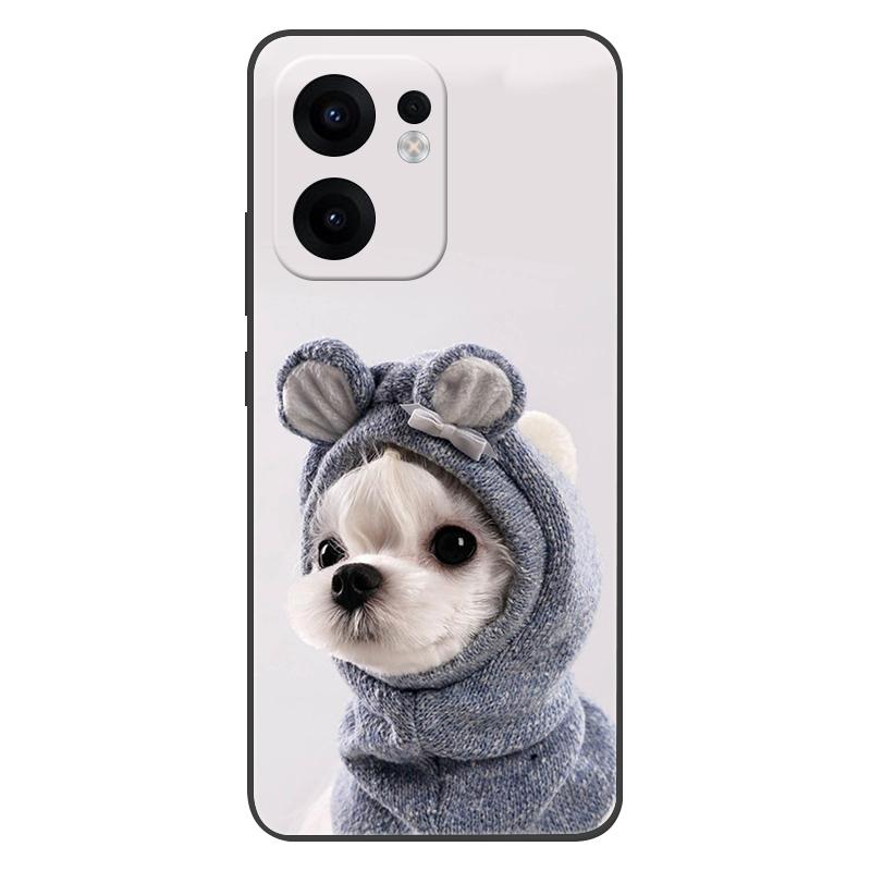 For OPPO Reno13 F Case 13F Flowers Silicone Soft TPU Back Cover For OPPO Reno 13F 5G Case CPH2699 Coque Shockproof Fundas