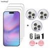 Для iPhone 16 Pro Max Закаленное Стекло iphone 16 15 14 13 12 11 Pro Max Защитное Стекло для Экрана Защитная Пленка для Линзы Телефона iphone 16 Pro