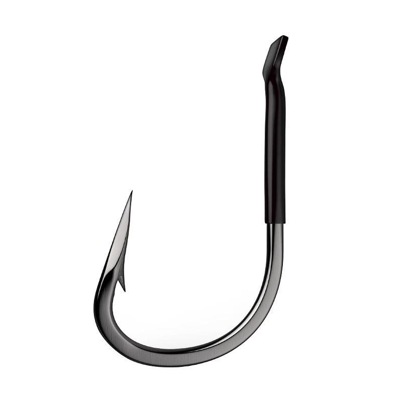 16pcs Anti-dropping Giant Hook Offset Barbed Hook for Black Carp Fishing Angled Point Design with Anti-Slip Barb Anchor Hook Bold Bulk Fishing Hook