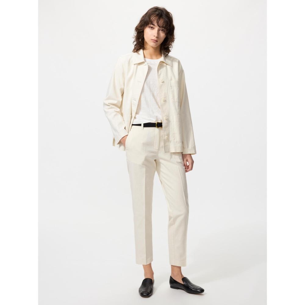 Uniqlo Куртка из японского льна и хлопка
