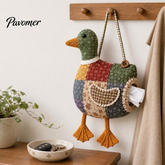 Швейный набор для начинающих DIY Пэчворк Набор для чехла на коробку салфеток, Форма домашних животных, Набор материалов, удобный для начинающих, Держатель Декор для дома