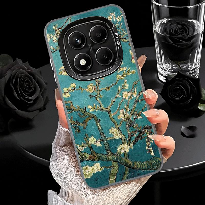 Ударопрочный чехол для телефона Xiaomi Redmi Note 15 14 13 12 Pro Plus 11 11S 11T 5G с эстетикой масляной живописи Ван Гога, противоударный, защитный от падений
