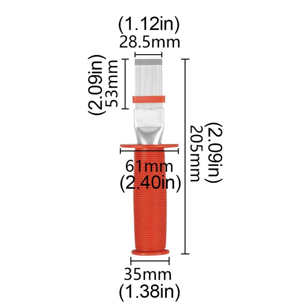 Adjustable Refrigeration HVAC Fin Comb Straightening Cleaning Brush Dust Elimination