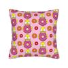 Homer SSimpsons Donut Pattern Pillow Cover  Square Cushion Cover Fashion Pillow Case For Living Room Sofa