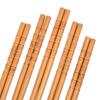 10 Pair Wooden Chopsticks Burr Free Comfortable Grip Reusable Handmade Natural Bamboo Wood Chopsticks Daily