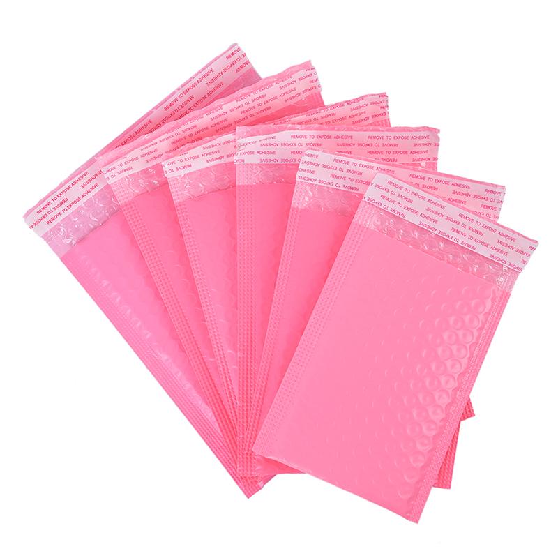 10X Pink Bubble Bag Mailer Plastic Padded Envelope Shipping Bag Packaging