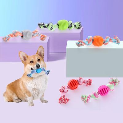 Веревочные игрушки для собак, разработанные для средних и крупных пород, практически неразрушимые, Игрушки-канаты для жевания для собак, разработанные для агрессивных грызунов, Игрушки-канаты для чистки зубов собак