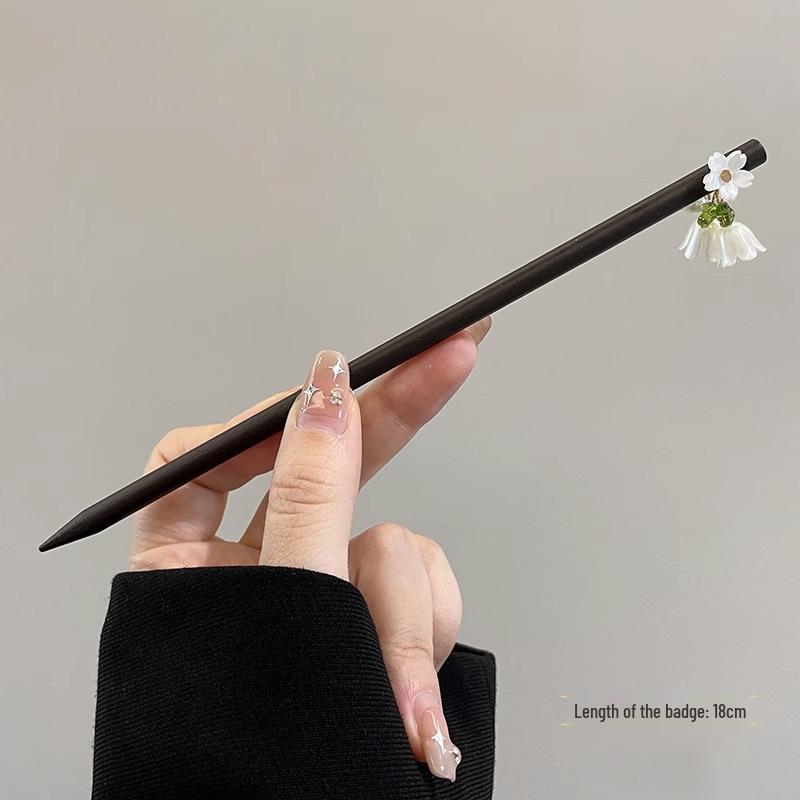 High-End Retro Chinese Tassel Hairpin for Women - Versatile Alloy Hair Clip for Elegant Updos