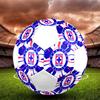 Cruz Azul Soccer Ball, colorful, suitable for all ages, machine-stitched, PVC material, competition grade, durable and high bounce