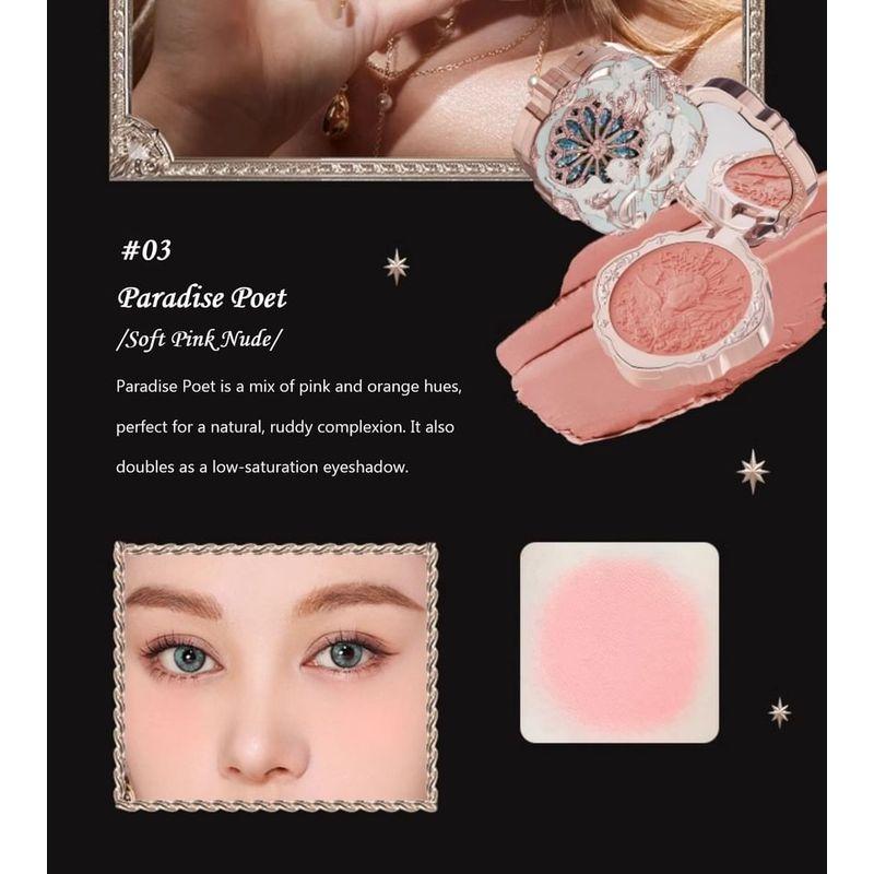 Flower Knows - Румяна-крем "Маленький Ангел" - 03 Райский Поэт