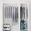 10 шт./компл. пылезащитные чехлы для костюмов, пластиковые подвесные сумки для хранения одежды, портативные пыленепроницаемые сумки для одежды, органайзер для домашнего хранения