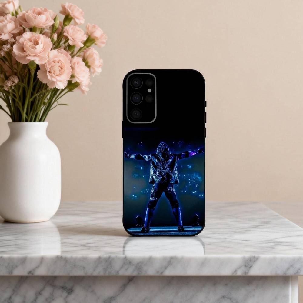 A-Aj Мощный S-Styles-S Чехол для телефона Samsung S25,24,23,22,30,21,10,9,Ultra,Plus,Lite,FE,4,5 G Мягкий черный чехол