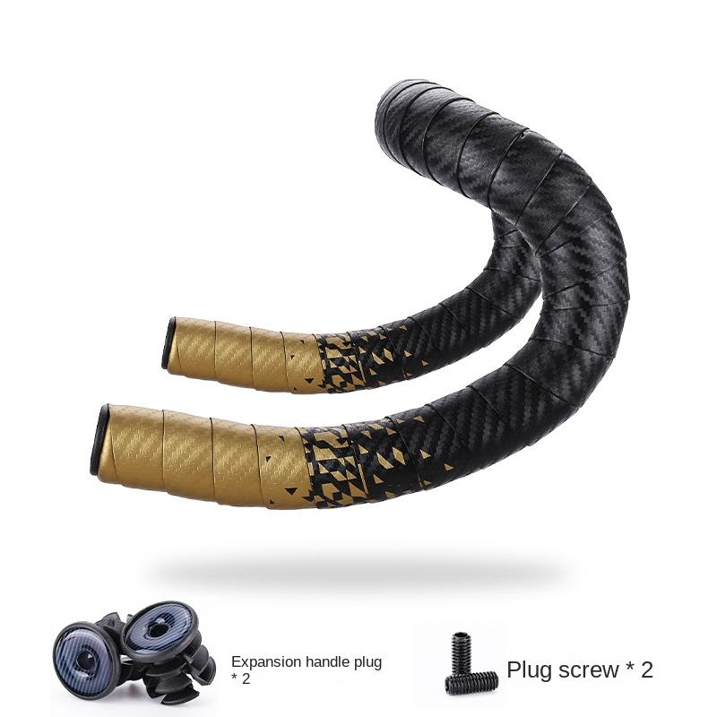 Лента на руль велосипеда, антивибрационная лента из полиуретана EVA, изогнутая лента для велосипедного дорожного велосипеда, дышащая нескользящая лента для руля велосипеда, ремень