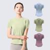Short Sleeve Women Seamless Sport T-Shirts Fitness Clothes Yoga Shirt Gym Running Active Wear Sport Top Femme Yoga Top
