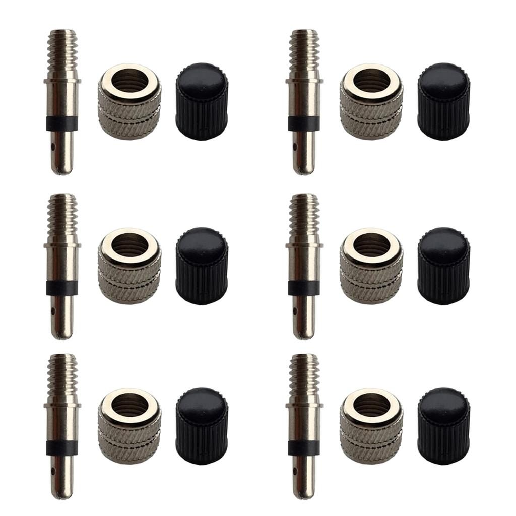 6/12 шт. Сердечники клапанов шин для горных велосипедов, тип Германия, сердечник клапана для велосипеда, высокопрочные штоки клапанов, велосипедные запчасти