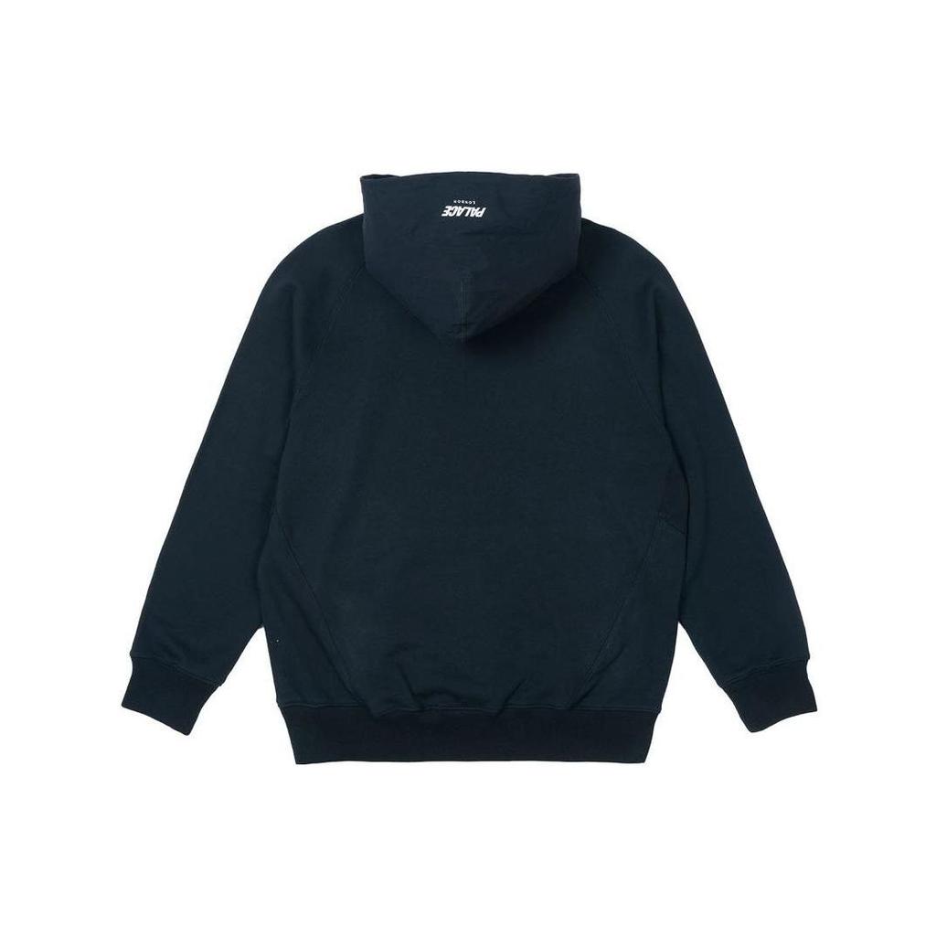 Palace Мужские топы из хлопка на молнии 1/4, темно-синие, с синей вставкой P23CS013